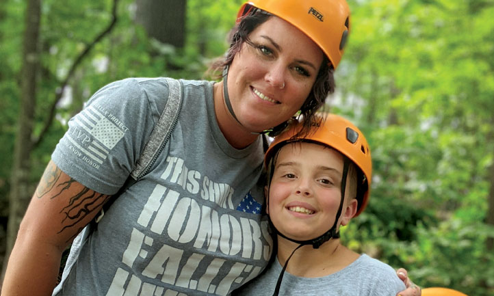 family camp ropes course