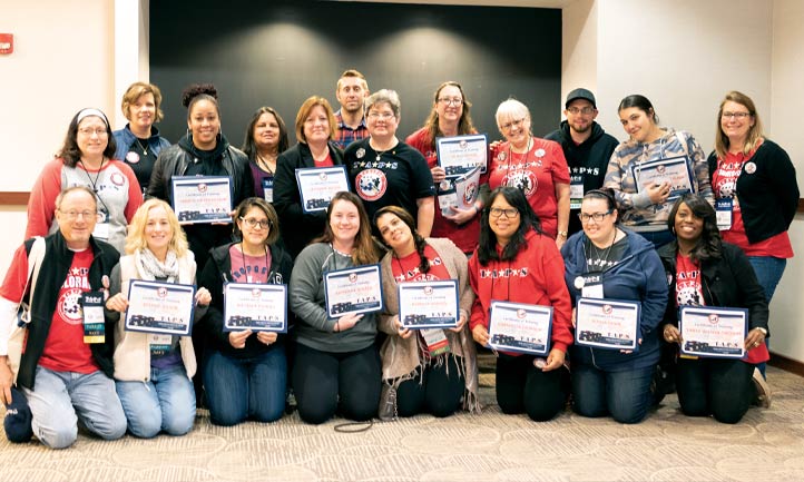 Survivors Peer Mentor Training group photo