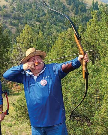 Men Retreat Archery