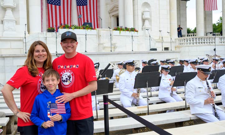 TAPS at Arlington Cemetery Memorial Day Ceremony