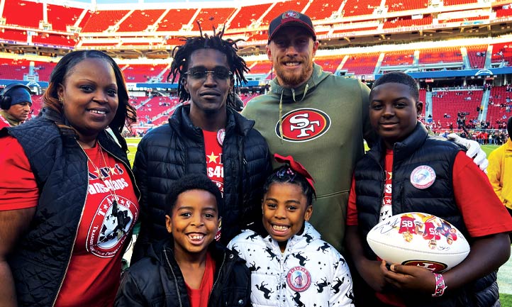 TAPS Survivors at San Francisco 49ers