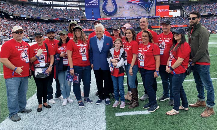 New England Patriots Salute to Service