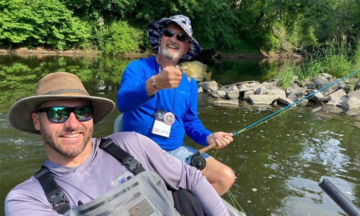 TAPS April Newsletter 2024, TAPS Men fish together