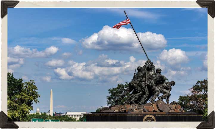 Iwo Jima Memorial in Washington D.C.