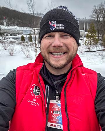 Brandon Training at Lake Placid