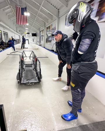 Brandon Training at track