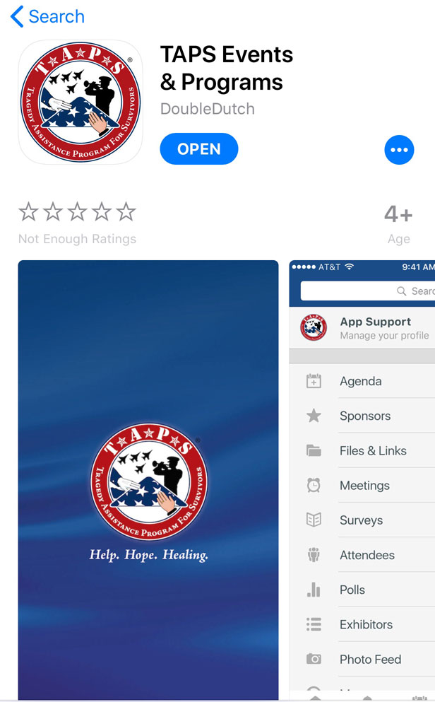 Events App Screenshot
