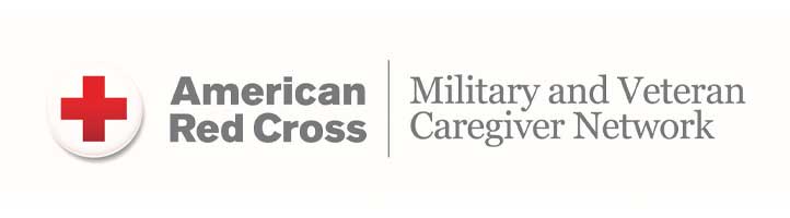 Military and Veteran Caregiver Network and Red Cross Logos