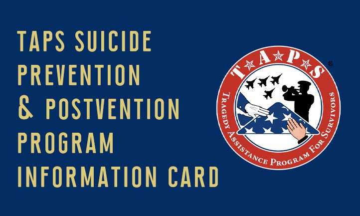 Suicide Prevention & Postvention Program Information Card