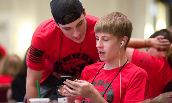 Teens at National Seminar